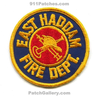 East Haddam Fire Department Patch (Connecticut)
Scan By: PatchGallery.com
Keywords: dept.
