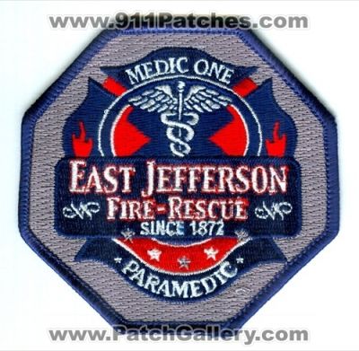 East Jefferson Fire Rescue Department Paramedic (Washington)
Scan By: PatchGallery.com
Keywords: dept. medic one 1 ems