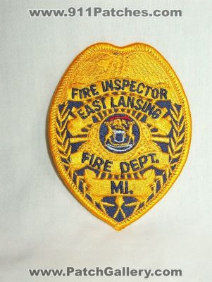 East Lansing Fire Department Inspector (Michigan)
Thanks to Walts Patches for this picture.
Keywords: dept. mi.