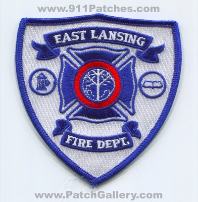 East Lansing Fire Department Patch (Michigan)
Scan By: PatchGallery.com
Keywords: dept.