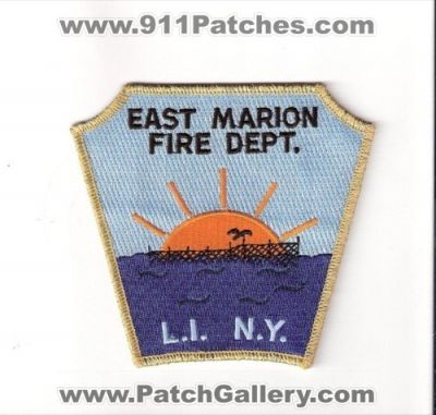 East Marion Fire Department (New York)
Thanks to Bob Brooks for this scan.
Keywords: dept. l.i. li long island n.y. ny