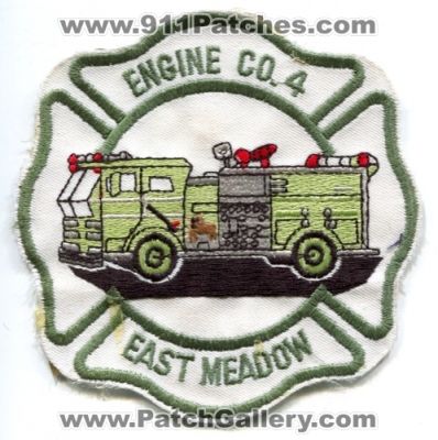 East Meadow Fire Department Engine Company 4 (New York)
Scan By: PatchGallery.com
Keywords: dept. co. #4