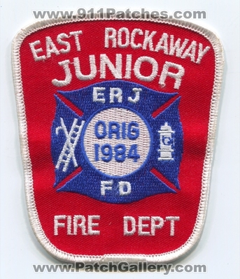 East Rockaway Junior Fire Department Patch (New York)
Scan By: PatchGallery.com
Keywords: erjfd dept.