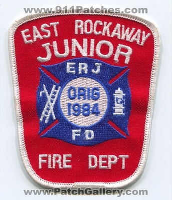 East Rockaway Junior Fire Department Patch (New York)
Scan By: PatchGallery.com
Keywords: erjfd dept.