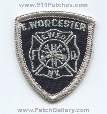 East Worcester Fire Department Patch (New York) (Hat Size)
Scan By: PatchGallery.com
Keywords: dept. ewfd e.w.f.d. ny