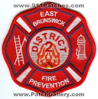 East Brunswick Fire Prevention District 2 Patch (New Jersey)
[b]Scan From: Our Collection[/b]

