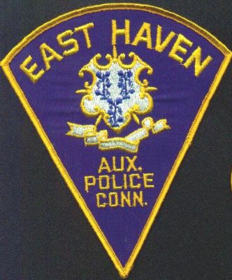 East Haven Auxiliary Police
Thanks to EmblemAndPatchSales.com for this scan.
Keywords: connecticut