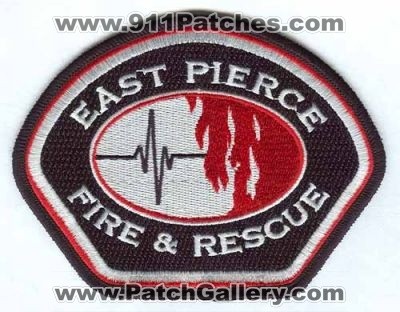 East Pierce Fire and Rescue Department Patch (Washington)
[b]Scan From: Our Collection[/b]
Keywords: & dept.