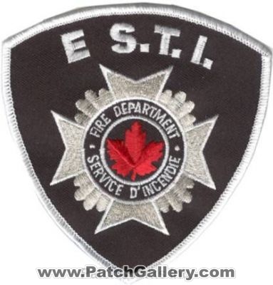 East S.T.I. Fire Department (Canada)
Thanks to zwpatch.ca for this scan.
Keywords: sti