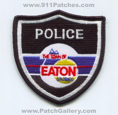 Eaton Police Department Patch (Colorado)
Scan By: PatchGallery.com
Keywords: the town of dept.