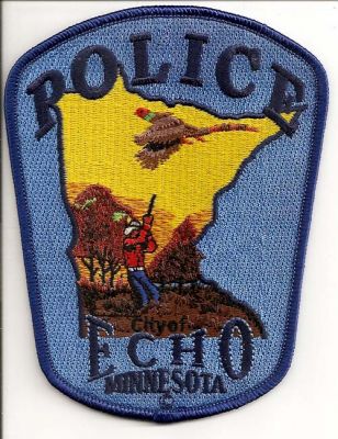 Echo Police
Thanks to EmblemAndPatchSales.com for this scan.
Keywords: minnesota
