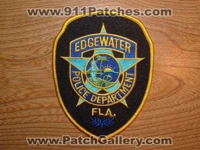 Edgewater Police Department (Florida)
Picture By: PatchGallery.com
Keywords: dept. fla.