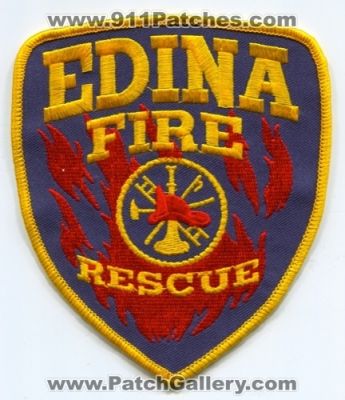 Edina Fire Rescue Department (Minnesota)
Scan By: PatchGallery.com
Keywords: dept.