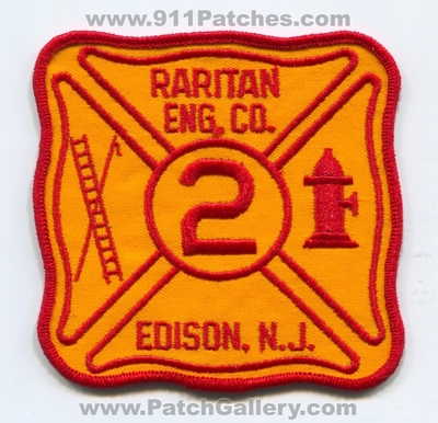Edison Fire Department Raritan Engine Company 2 Patch (New Jersey)
Scan By: PatchGallery.com
Keywords: dept. n.j. co. number no. #2