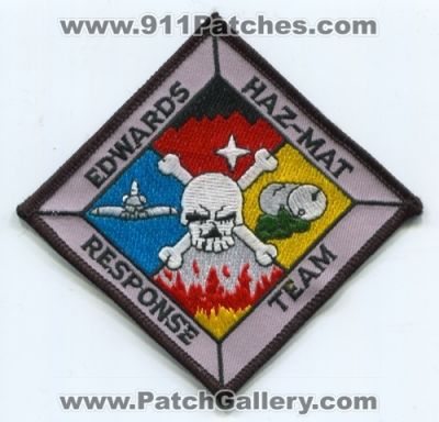 Edwards Air Force Base AFB Haz-Mat Response Team USAF Military Patch (California)
Scan By: PatchGallery.com
Keywords: a.f.b. hazmat