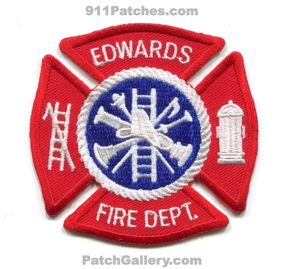 Edwards Fire Department Patch (UNKNOWN STATE)
Scan By: PatchGallery.com
Keywords: dept.