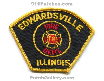 Edwardsville Fire Department Patch (Illinois)
Scan By: PatchGallery.com
Keywords: dept.