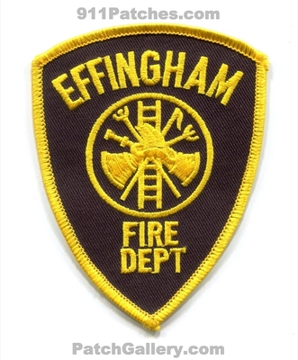 Effingham Fire Department Patch (Illinois)
Scan By: PatchGallery.com
Keywords: dept.