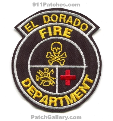 El Dorado Fire Department Patch (Arkansas) (Confirmed)
Scan By: PatchGallery.com
Keywords: eldorado dept.