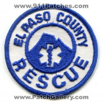 El Paso County Search and Rescue Patch (Colorado)
[b]Scan From: Our Collection[/b]
Keywords: ems sar & epcsar