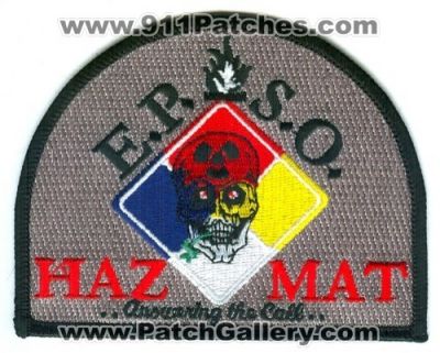 El Paso County Sheriff's Office Haz-Mat Patch (Colorado)
[b]Scan From: Our Collection[/b]
Keywords: e.p.s.o. epso hazmat