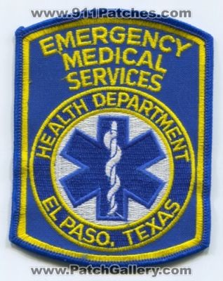 El Paso Emergency Medical Services EMS (Texas)
Scan By: PatchGallery.com
Keywords: health department dept.