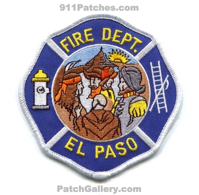 El Paso Fire Department Patch (Texas)
Scan By: PatchGallery.com
Keywords: dept.