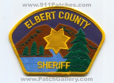 Elbert County Sheriffs Office Patch (Colorado)
Scan By: PatchGallery.com
Keywords: co. department dept.