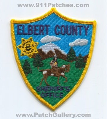 Elbert County Sheriffs Office Patch (Colorado)
Scan By: PatchGallery.com
Keywords: co. department dept.