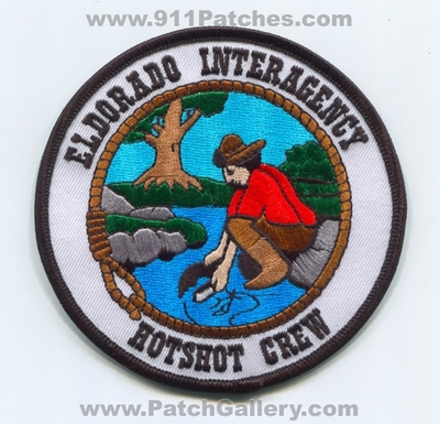 Eldorado Interagency HotShot Crew Forest Fire Wildfire Wildland Patch (California)
Scan By: PatchGallery.com
Keywords: hot shot