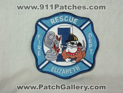 Elizabeth Fire Department Rescue 1 (New Jersey)
Thanks to Walts Patches for this picture.
Keywords: dept.