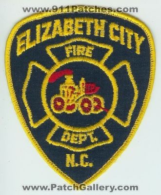 Elizabeth City Fire Department (North Carolina)
Thanks to Mark C Barilovich for this scan.
Keywords: dept. n.c. nc