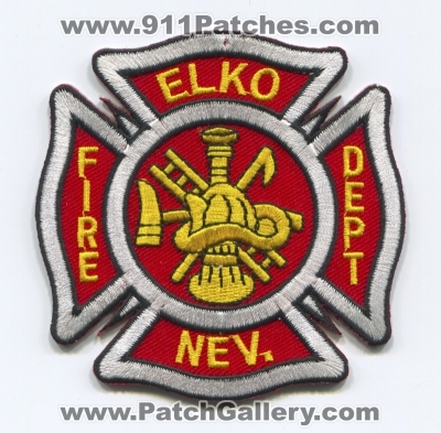 Elko Fire Department Patch (Nevada)
Scan By: PatchGallery.com
Keywords: dept. nev.