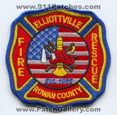 Elliottville Fire Rescue Department Patch (Kentucky)
Scan By: PatchGallery.com
Keywords: dept. rowan county co.
