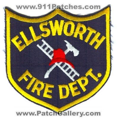 Ellsworth Fire Department (Kansas)
Scan By: PatchGallery.com
Keywords: dept.
