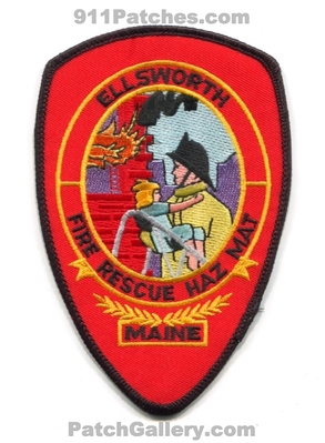 Ellsworth Fire Rescue Department Patch (Maine)
Scan By: PatchGallery.com
Keywords: dept. hazmat haz-mat