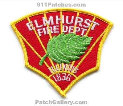Elmhurst Fire Department Patch (Illinois)
Scan By: PatchGallery.com
Keywords: dept. 1836