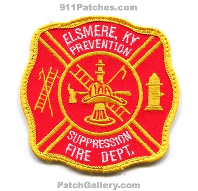 Elsmere Fire Department Patch (Kentucky)
Scan By: PatchGallery.com
Keywords: dept. prevention suppression