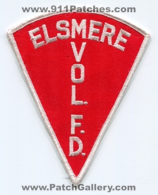 Elsmere Volunteer Fire Department Patch (UNKNOWN STATE)
Scan By: PatchGallery.com
Keywords: vol. dept. f.d.