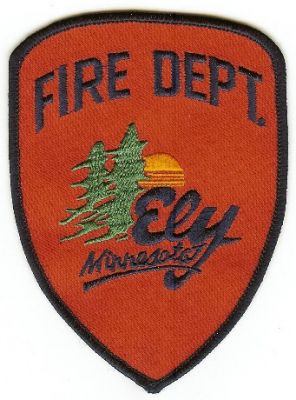 Ely Fire Dept
Thanks to PaulsFirePatches.com for this scan.
Keywords: minnesota department