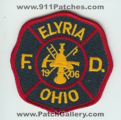 Elyria Fire Department (Ohio)
Thanks to Mark C Barilovich for this scan.
Keywords: f.d.