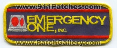 Emergency One Inc E-One Fire Apparatus (Florida)
Scan By: PatchGallery.com
Keywords: 1 inc. eone engines trucks vehicles