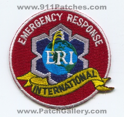 Emergency Response International ERI Patch (Washington)
Scan By: PatchGallery.com
Keywords: search and rescue sar survival training