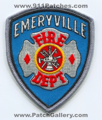 Emeryville Fire Department Patch (California)
Scan By: PatchGallery.com
Keywords: dept.