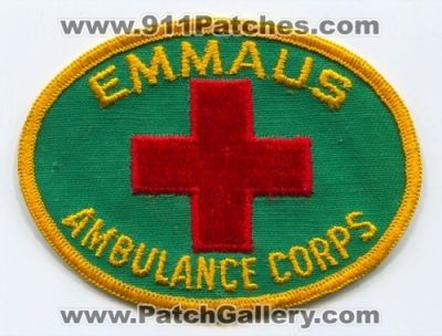 Emmaus Ambulance Corps Patch (Pennsylvania)
Scan By: PatchGallery.com
Keywords: ems