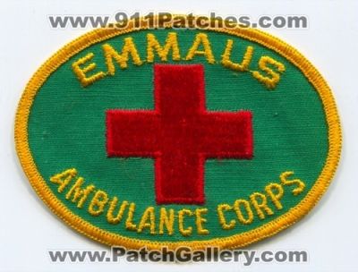 Emmaus Ambulance Corps Patch (Pennsylvania)
Scan By: PatchGallery.com
Keywords: ems