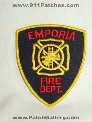 Emporia Fire Department (Virginia)
Thanks to Walts Patches for this picture.
Keywords: dept.