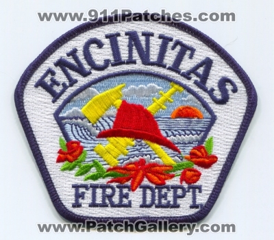 Encinitas Fire Department Patch (California)
Scan By: PatchGallery.com
Keywords: dept.