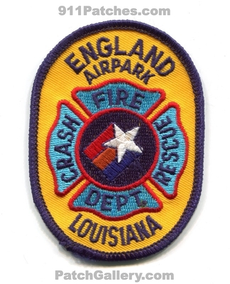 England Airpark Fire Department Crash Rescue CFR Patch (Louisiana)
Scan By: PatchGallery.com
Keywords: dept. arff aircraft airport firefighter firefighting