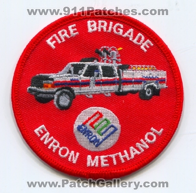 Enron Methanol Plant Fire Brigade Patch (Texas)
Scan By: PatchGallery.com
Keywords: industrial
